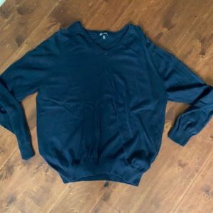 Jcrew light cotton/cashmere pullover sweater